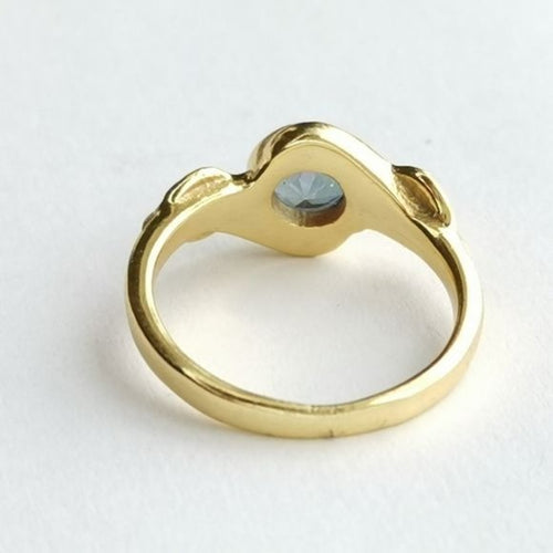 Amethyst Ring in 14k Gold Vermeil