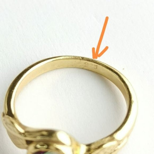Amethyst Ring in 14k Gold Vermeil
